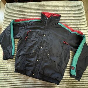 Vintage Canterbury Of New Zealand Men’s XL Tall Jacket Blue, Red and Green